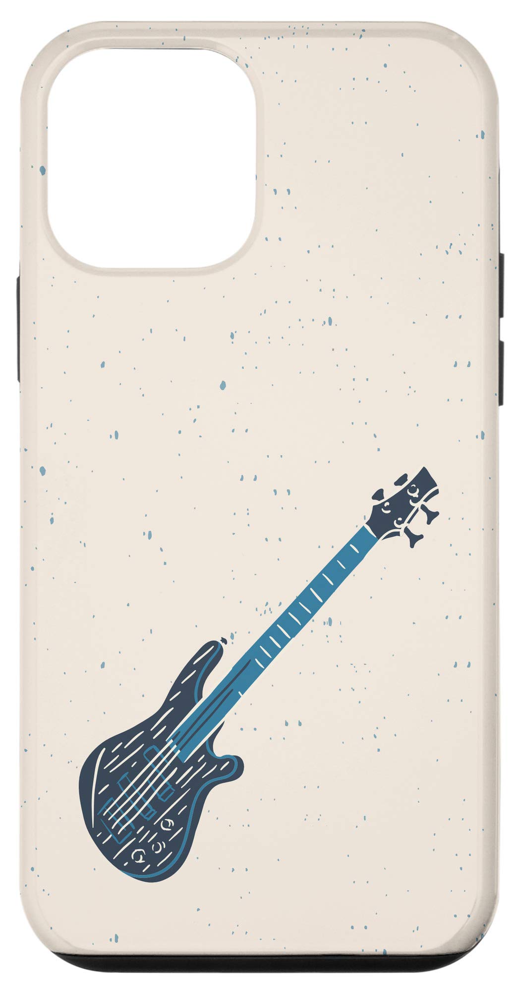 iPhone 12 Mini Guitarist Electric Guitar Case - Shockproof Protective Phone Cover for Musicians & Performers - Perfect for Concerts, Gigs, and Music Practice Sessions