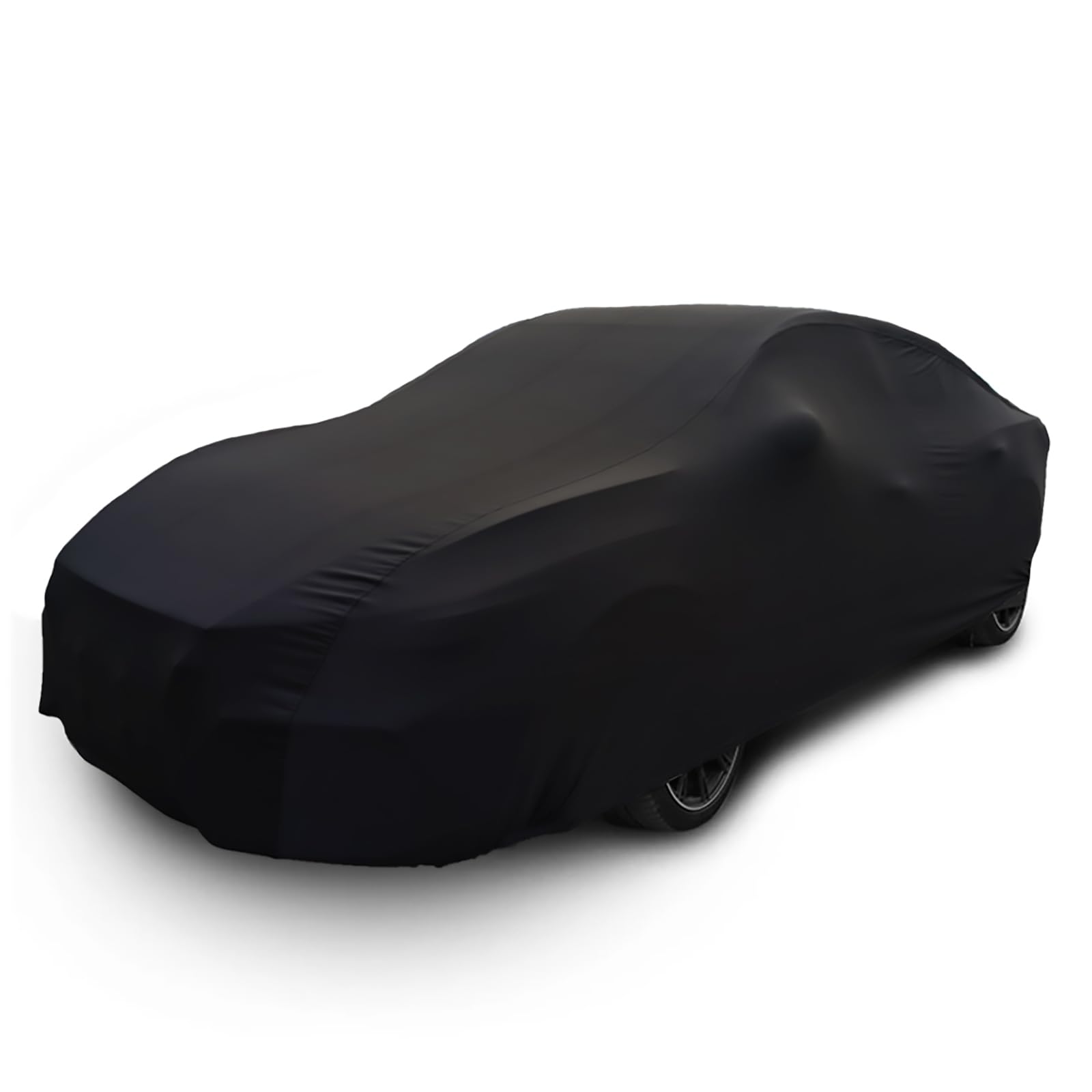 Premium Stretch Satin Indoor Car Cover for Porsche 911 (1998-2025) - Fits Carrera, Targa, Turbo Models 992/991/997/996 & Boxster/Cayman (1996-2025) 982/981/987/986 - Elastic All-Weather Protection with Mirror Pockets - Ideal for Garage Storage, Car Shows & Vehicle Preservation