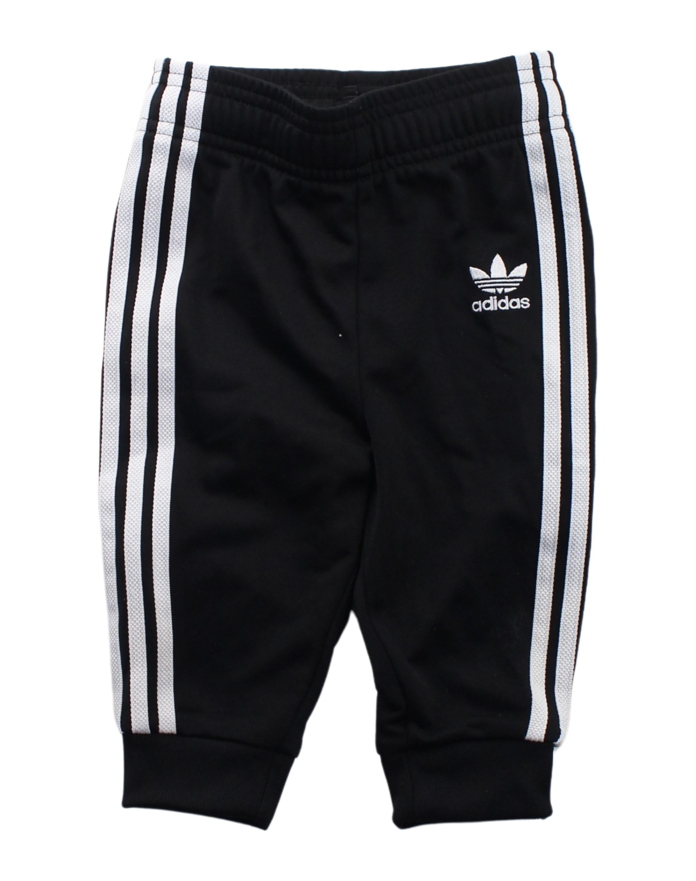 Adidas Baby Boys Sweatshirt and Sweatpant Set - Soft Cotton 2-Piece Outfit for 6-12 Months | Cozy Playtime & Casual Wear