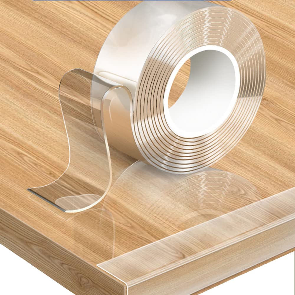Baby Safety Edge Protectors - Clear Corner Guards for Furniture (1.2in x 9.84ft) | Child Proof Bumpers for Sharp Table Edges, Cabinets & Counters | Home Baby Proofing Essential for Toddlers & Crawling Infants
