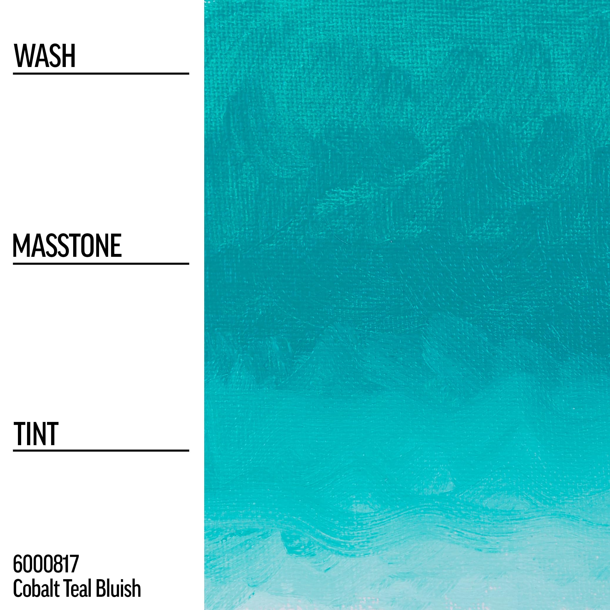 GOLDEN Williamsburg Artist Oil Colors - Cobalt Teal Bluish (150ml Tube) | Professional Opaque Oil Paint for Canvas Painting & Fine Art