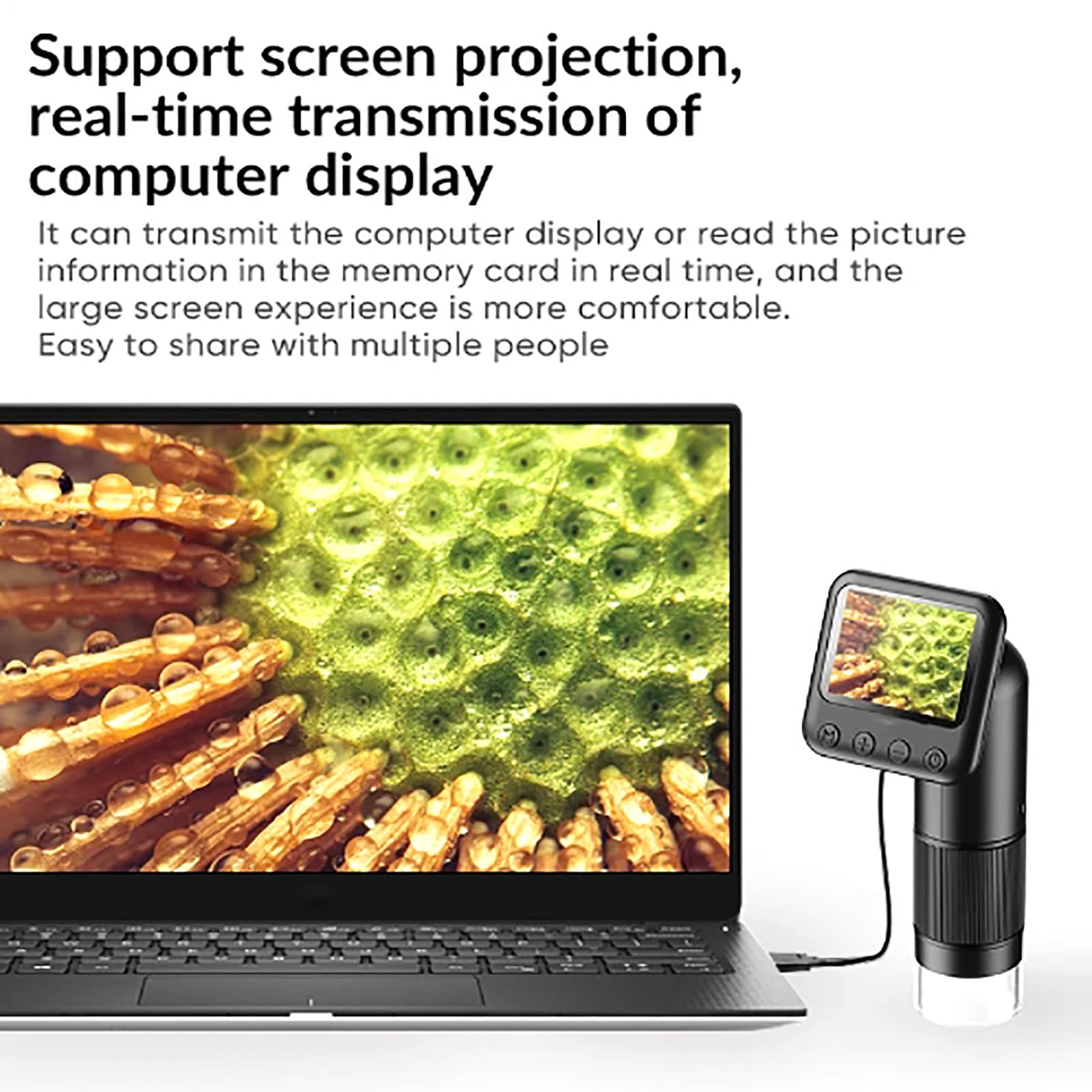 Handheld Digital Microscope with 2