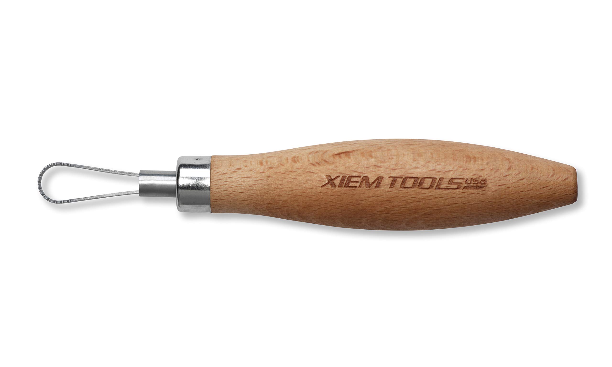 Xiem Tools USA Clay Rake - Medium Loop Rake for Pottery & Ceramics - Perfect for Sculpting & Trimming