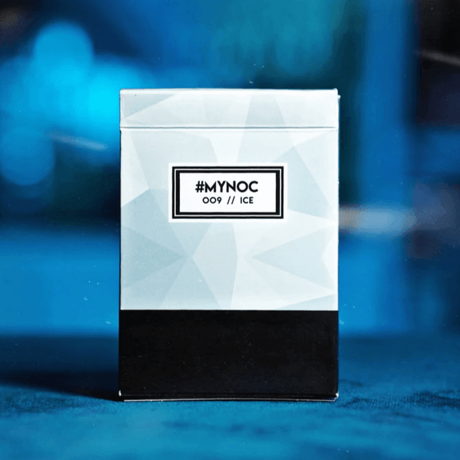 MYNOC Deck 9 Playing Cards - Premium Ice Edition for Poker, Magic Tricks & Cardistry - Perfect for Game Nights, Collectors & Card Enthusiasts