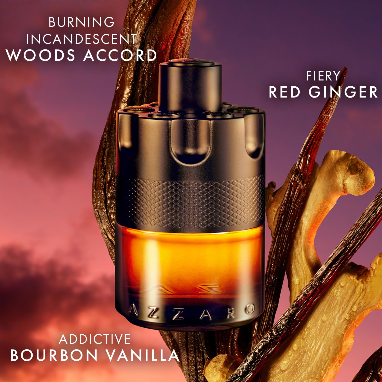 Azzaro The Most Wanted Parfum - Intense Men's Cologne with Spicy & Seductive Fragrance - Long Lasting Luxury Perfume for Date Night, Special Occasions & Evening Events - Irresistible Scent for Confident Men