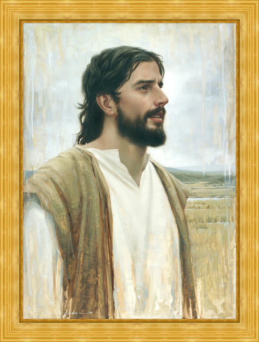Clarity In His Mission Large Wall Art - Inspirational Christian Canvas Print for Home & Office Decor - Perfect for Living Room, Bedroom, Church