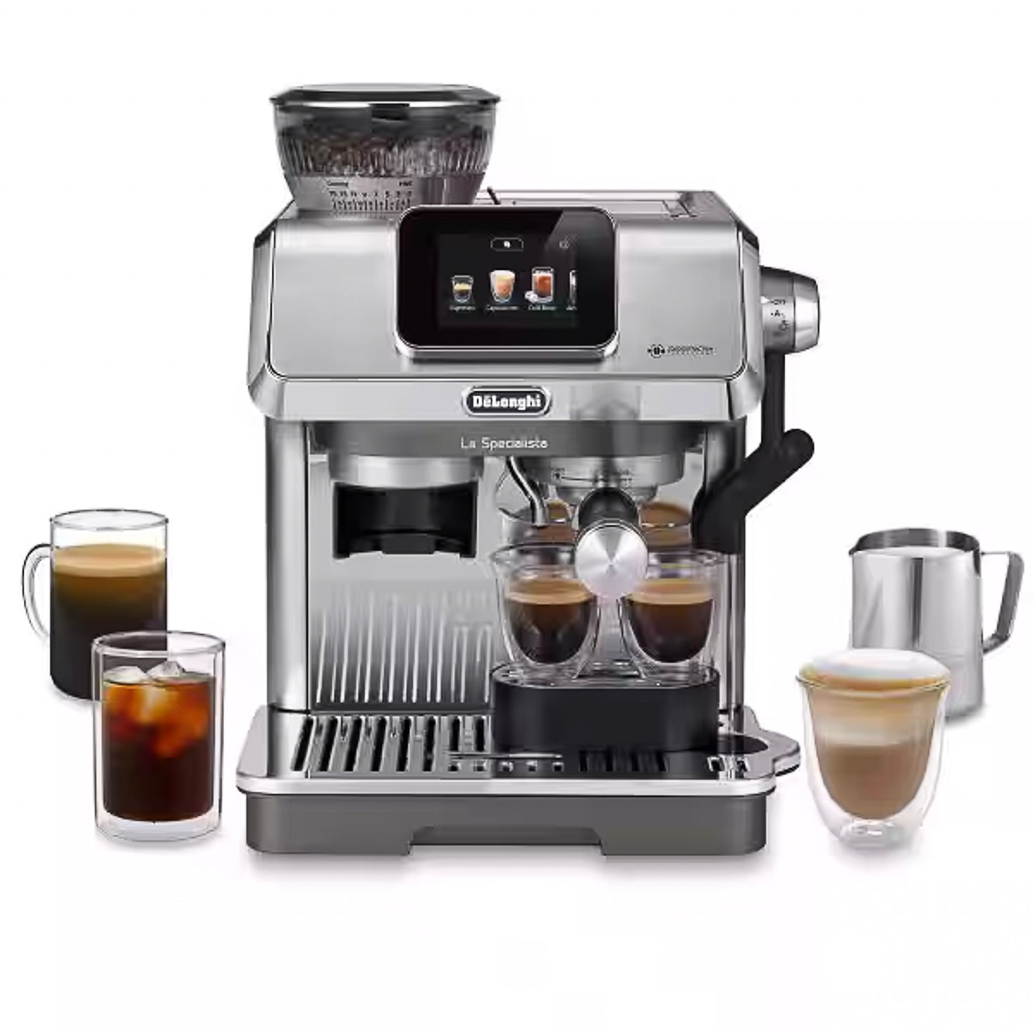 DeLonghi La Specialista Touch Espresso Machine EC9455M - Professional Coffee Maker for Home Baristas, Perfect for Latte & Cappuccino Lovers