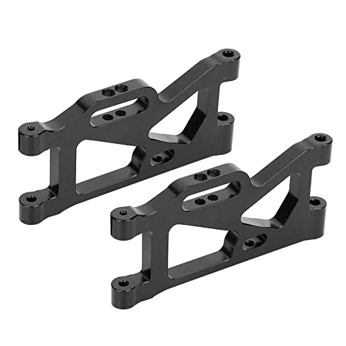 1/14 Scale Black Aluminium Alloy RC Car Rear Suspension Arm Replacement Part for RC Trucks, Crawlers, and Off-Road Vehicles - Durable Rear Swing Arm for Enhanced Performance