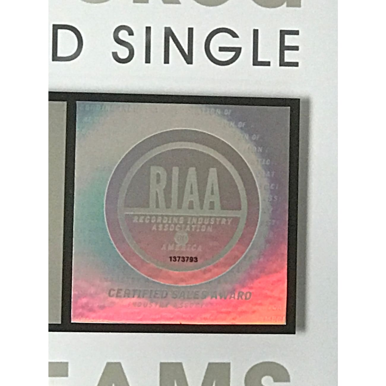 Dylan Scott My Girl & Hooked RIAA 500M Streams Digital Award - Perfect for Country Music Fans & Collectors