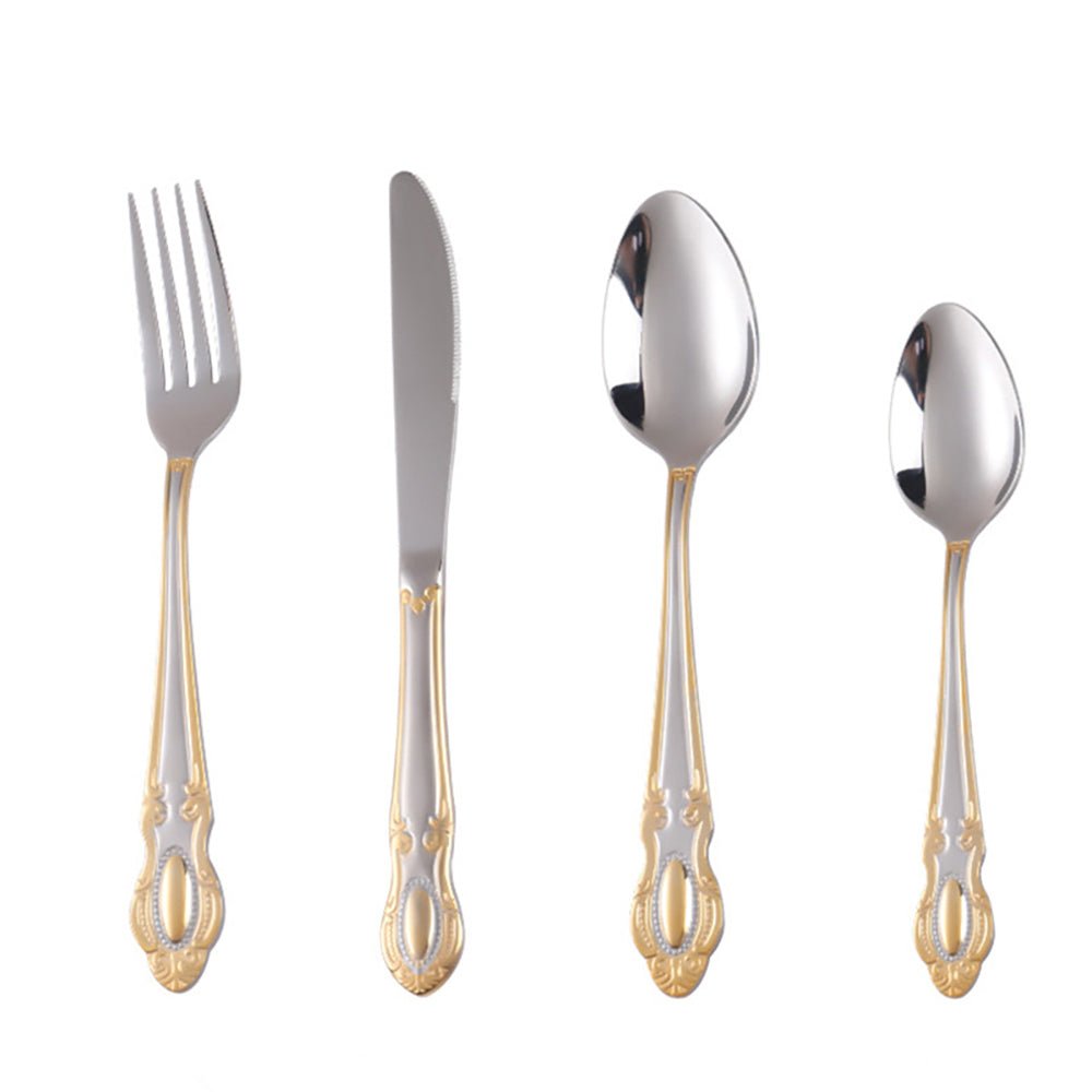 Premium Casa Milano 18/10 Stainless Steel Flatware Set - 45-Piece Silverware Set for 8, Elegant Dining Utensils for Wedding, Party, and Everyday Use