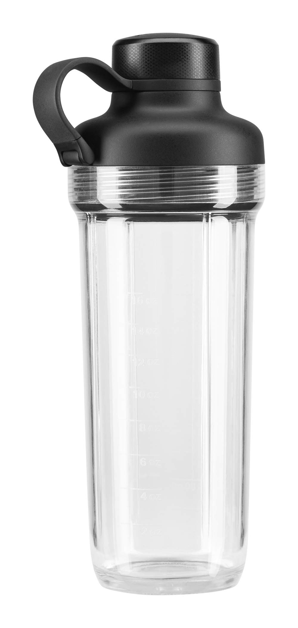 16-oz Personal Blender Jar Replacement for KitchenAid K150 & K400 Blenders - Black | Extra Cup for Smoothies, Protein Shakes & Meal Prep