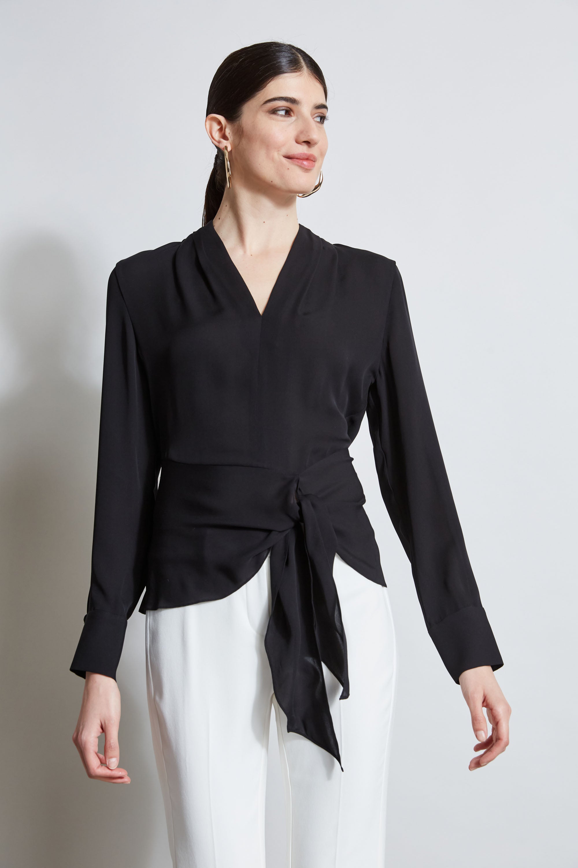 Stylish Contour Side Tie Shirt for Women - Trendy Casual & Party Wear - Perfect for Office, Date Night & Summer Outfits