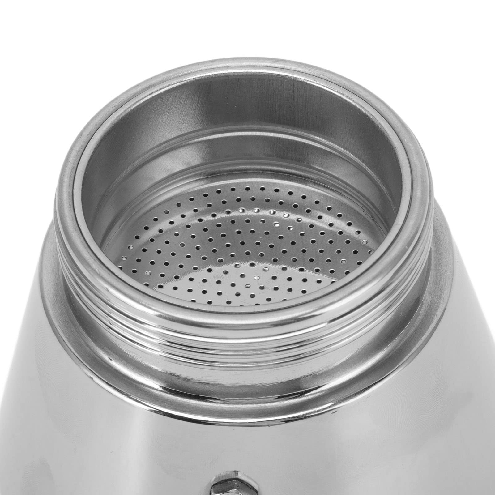 Haofy Stovetop Espresso Maker - 3 Cup Italian Moka Pot, Durable Stainless Steel Coffee Maker for Home & Camping - Perfect for Espresso Lovers & Outdoor Adventures
