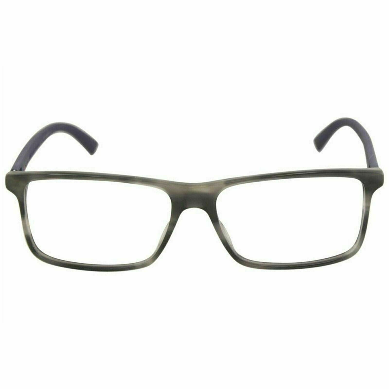 Gucci GG 0424O 007 Gray Havana/Blue Men's Eyeglasses - Premium Designer Sunglasses for Men with UV Protection, Perfect for Driving, Outdoor Activities & Fashion Accessories