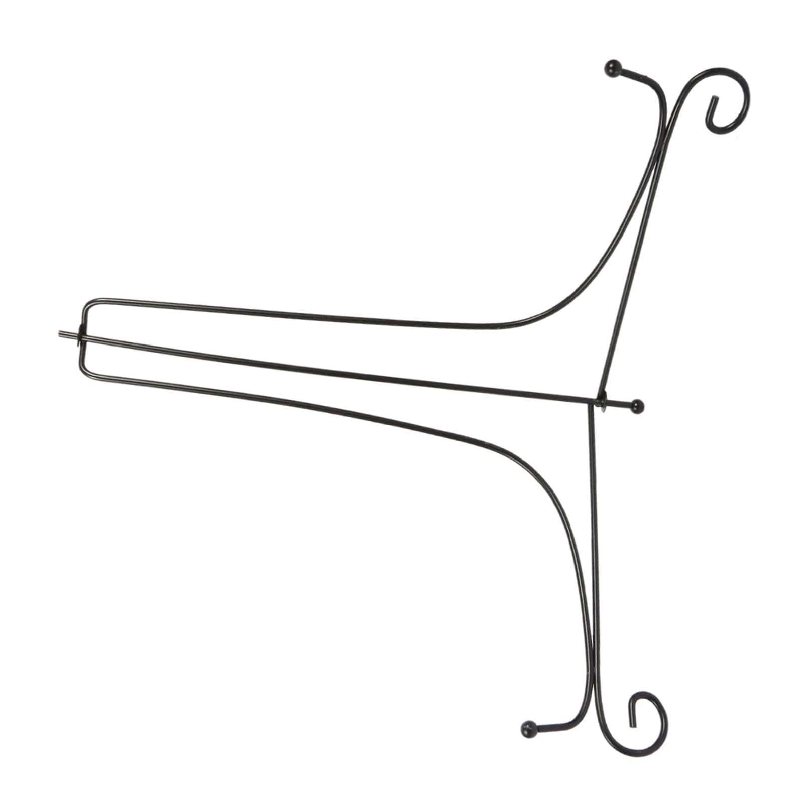 GOTOTOP Frosted Finish Iron Display Stand for Plates, Photos, Books & Trophies - 5 Sizes (4-12 Inch) - Sturdy & Versatile Home & Office Decor for Shelves, Desks & Countertops