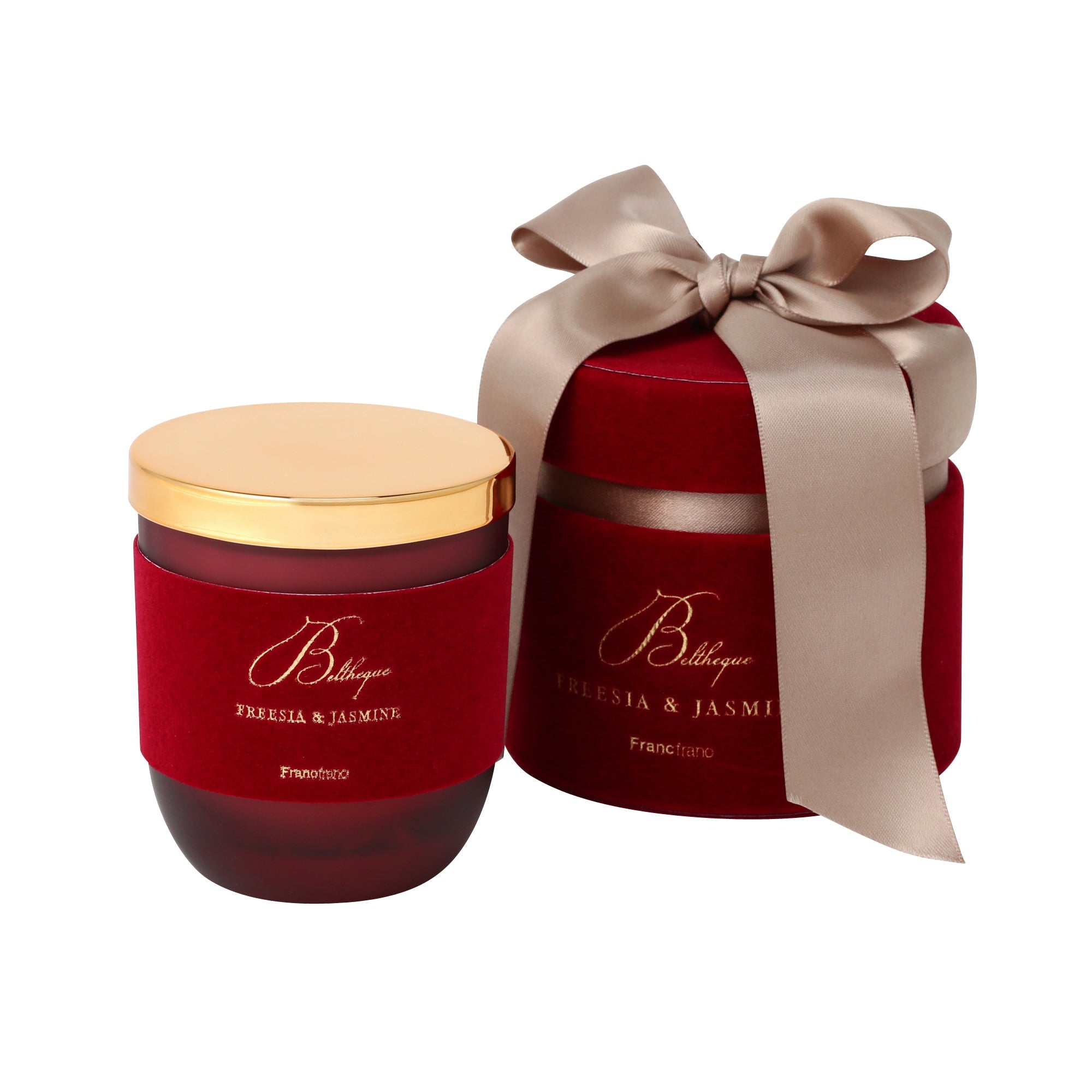 Beltheque Scented Red Candle - Handmade Soy Wax Candle for Home Decor, Relaxation & Romantic Ambiance - Perfect for Living Room, Bedroom & Gifts
