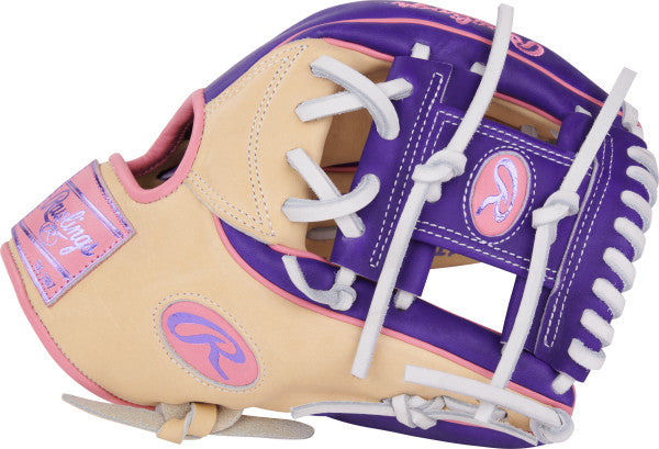 Rawlings Heart of the Hide Hot Vibe Baseball Glove - RGGC Series - PROR934 2CPUP 11.5 Inch | Premium Leather for Baseball Players & Coaches | Perfect for Infield, Outfield & Training Practice