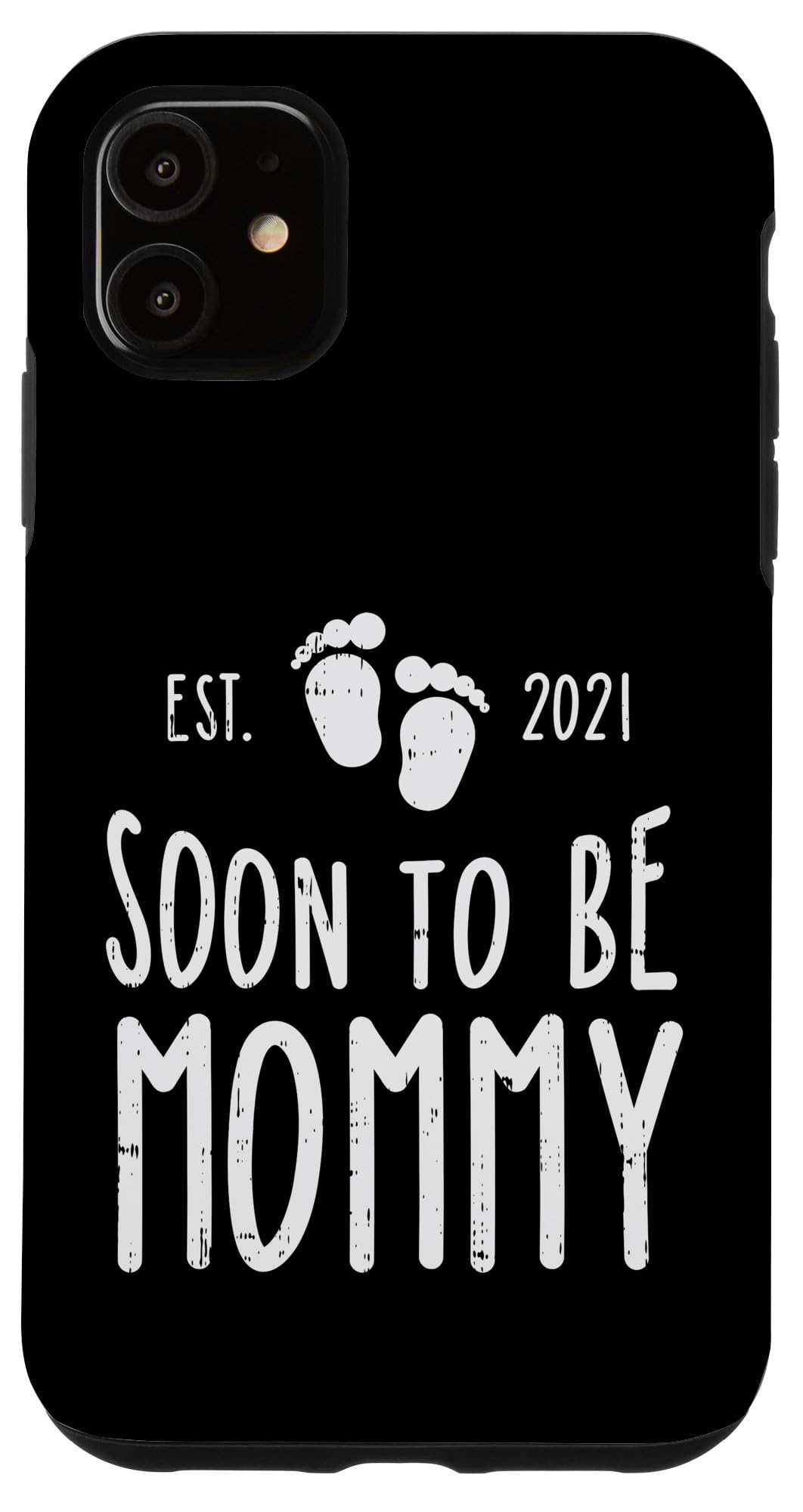 iPhone 11 Case - Pregnancy Announcement Gift for Expecting Moms 2021 | Cute Baby Design for New Mothers | Perfect for Gender Reveal, Baby Shower & First-Time Parents