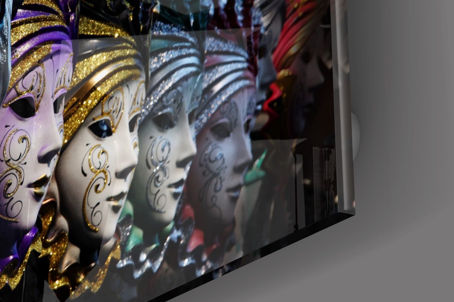 Venetian Carnival Masks - Handmade Venetian Masquerade Masks for Parties, Halloween & Costume Events - Perfect for Mardi Gras, Balls & Themed Celebrations