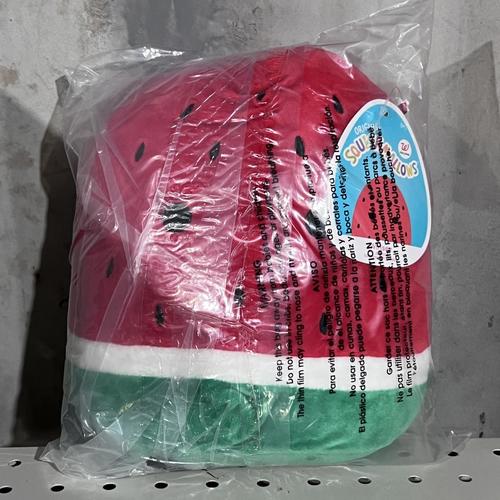 Official Squishmallows Kellytoy 8 Inch Plush Toy - Winsey Watermelon Food Squad Collectible Stuffed Animal | Cute Soft Pillow for Kids Room Decor, Birthday Gifts & Stress Relief