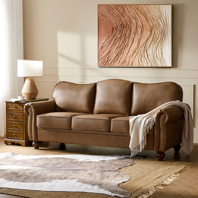 Amelia 2-Piece Living Room Furniture Set - Sofa & Loveseat (Multiple Styles Available) - Perfect for Small Spaces & Cozy Apartments