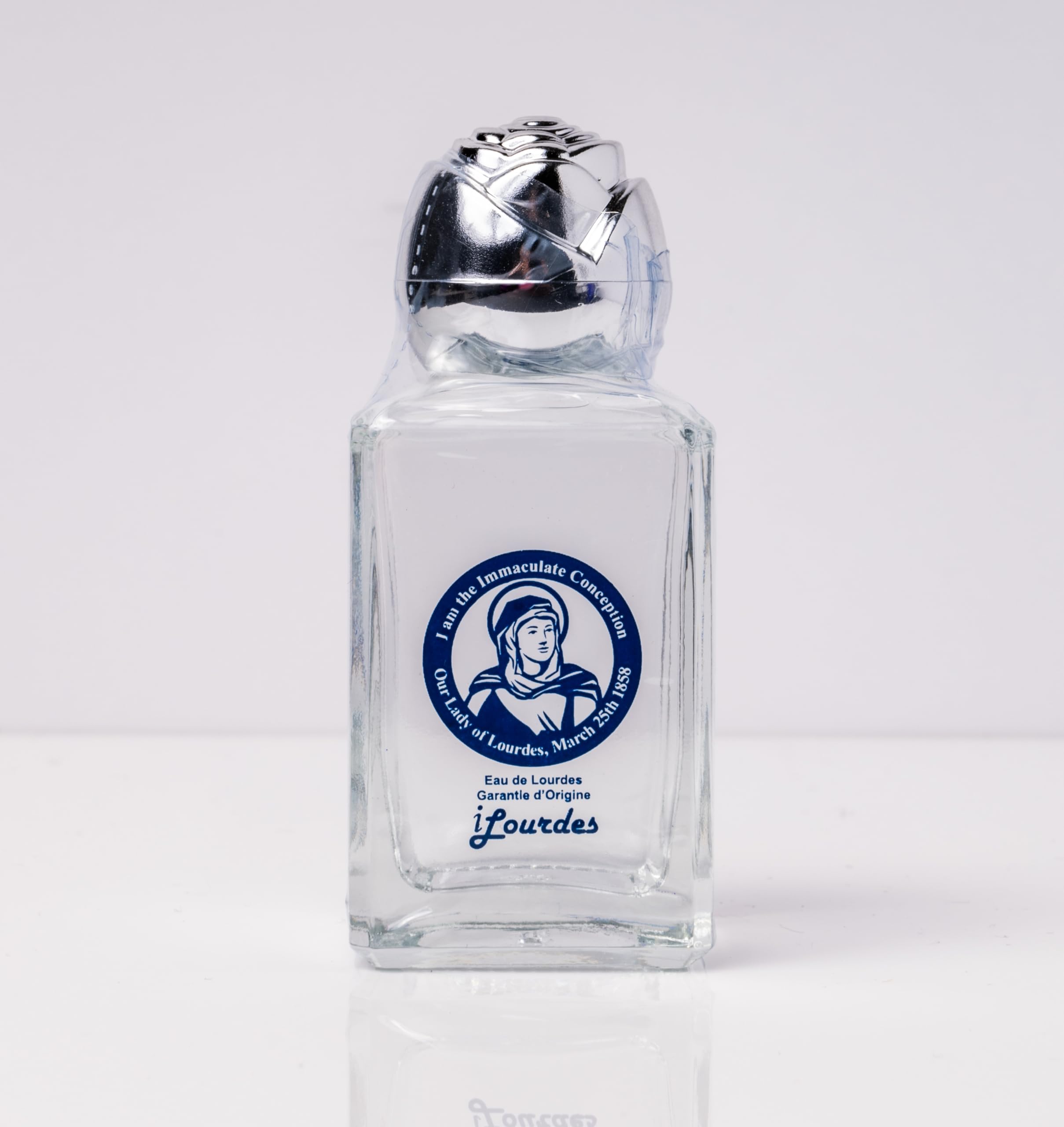 Authentic Lourdes Holy Water Bottle - 30ml with Tamper-Evident Seal - Pure Spring Water for Prayer, Blessings & Spiritual Healing - Perfect for Home Altars, Church Use & Personal Devotion
