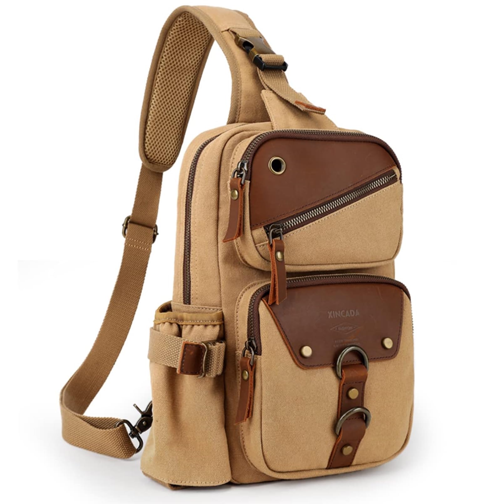 XINCADA Sling Bag for Men & Women - Crossbody Shoulder Bag, Small Travel Backpack, Chest Pack & Messenger Bag - Perfect for Hiking, Commuting & Daily Use