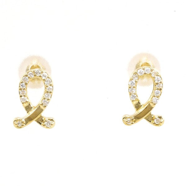 18K Yellow Gold Diamond Earrings for Women - Elegant Stud Earrings with Real Diamonds - Perfect for Weddings, Anniversaries & Special Occasions