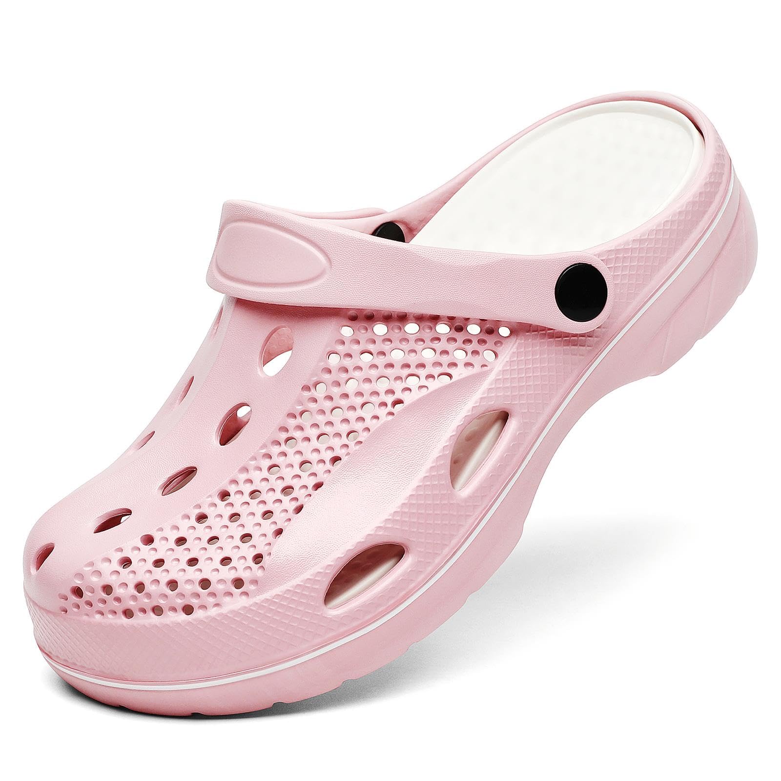 **SOSOWHLTE Arch Support Clogs for Men & Women – Slip-On Garden Shoes with Removable Cushion Insole – Comfortable Outdoor Beach Slippers for Walking, Gardening & Relaxation**