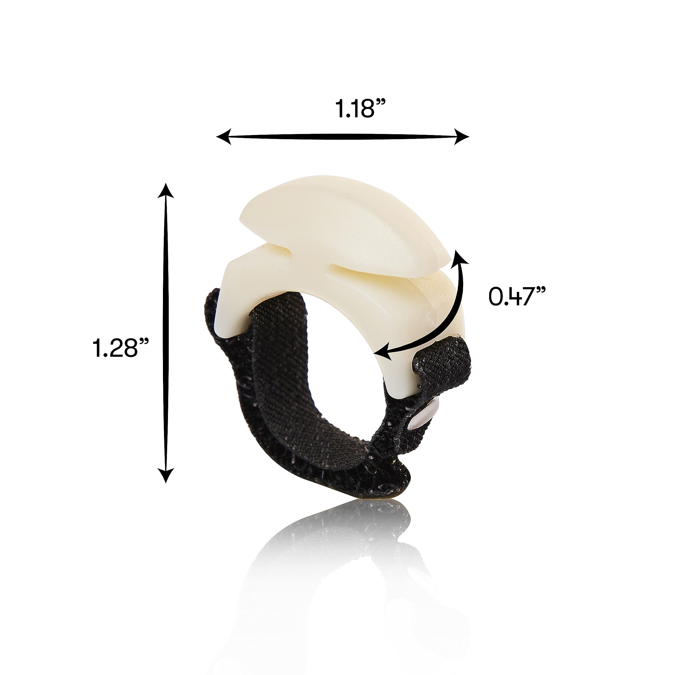Line Cutterz Rust-Free Ceramic Blade Ring - Quick Fishing Line Cutter Tool for Saltwater & Freshwater Fishing | Perfect for Boats, Kayaks, and Shore Fishing