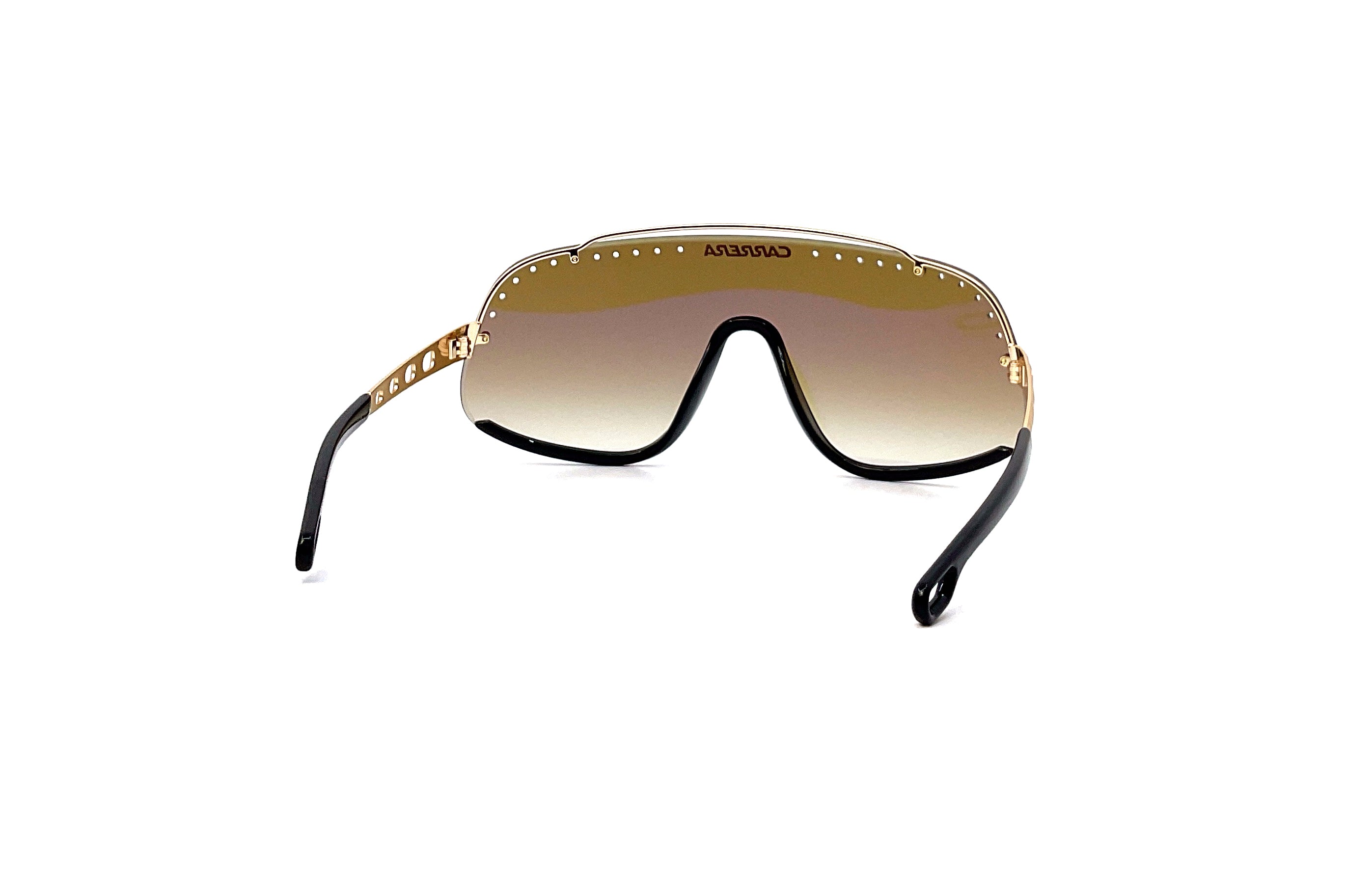 Carrera Flaglab 16 Sunglasses - Brown Gold Frame with UV Protection - Perfect for Driving, Outdoor Sports & Fashion Accessories