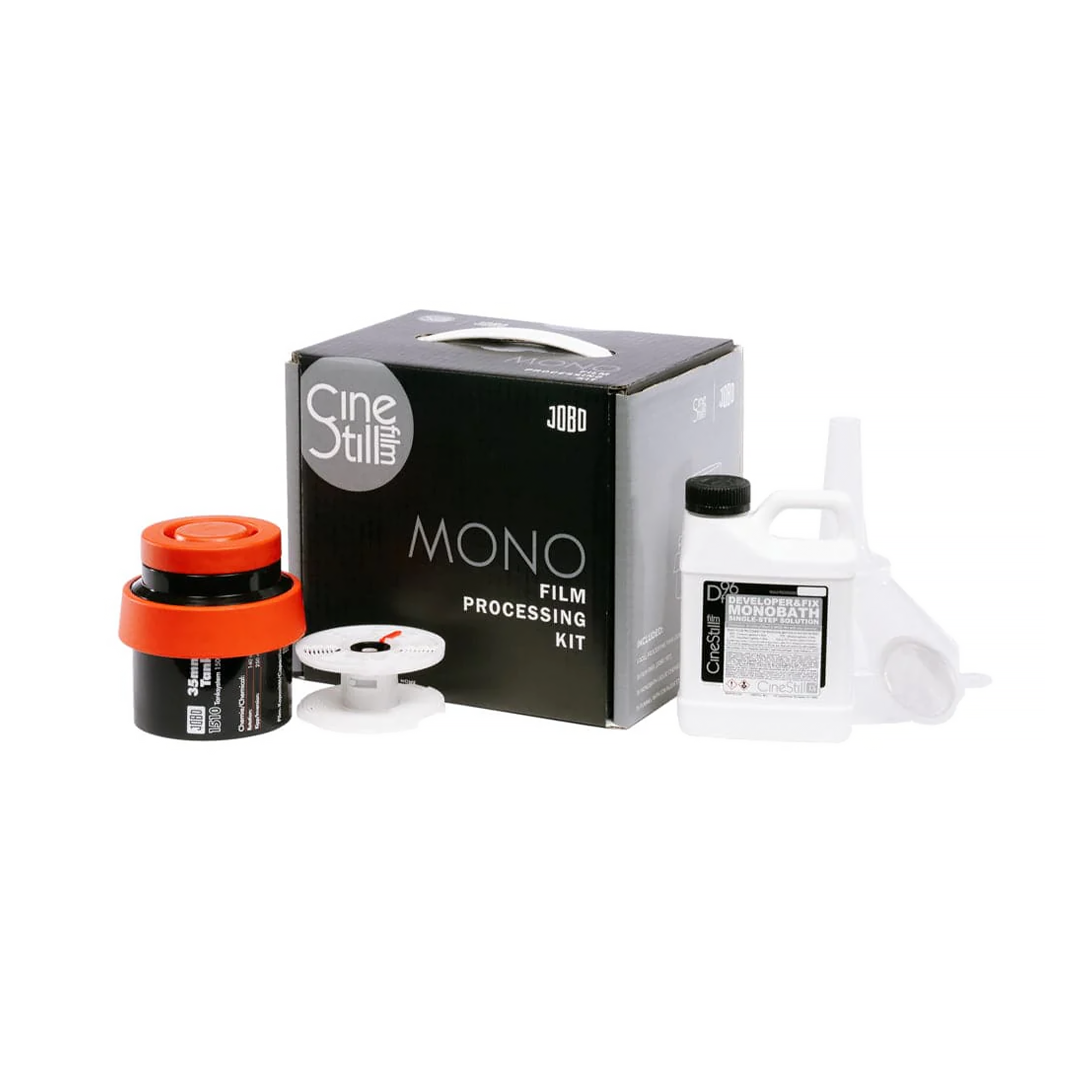 CineStill Film Jobo Monochrome Black & White Film Processing Kit for 35mm - Perfect for Home Darkroom Development & Film Photography Enthusiasts