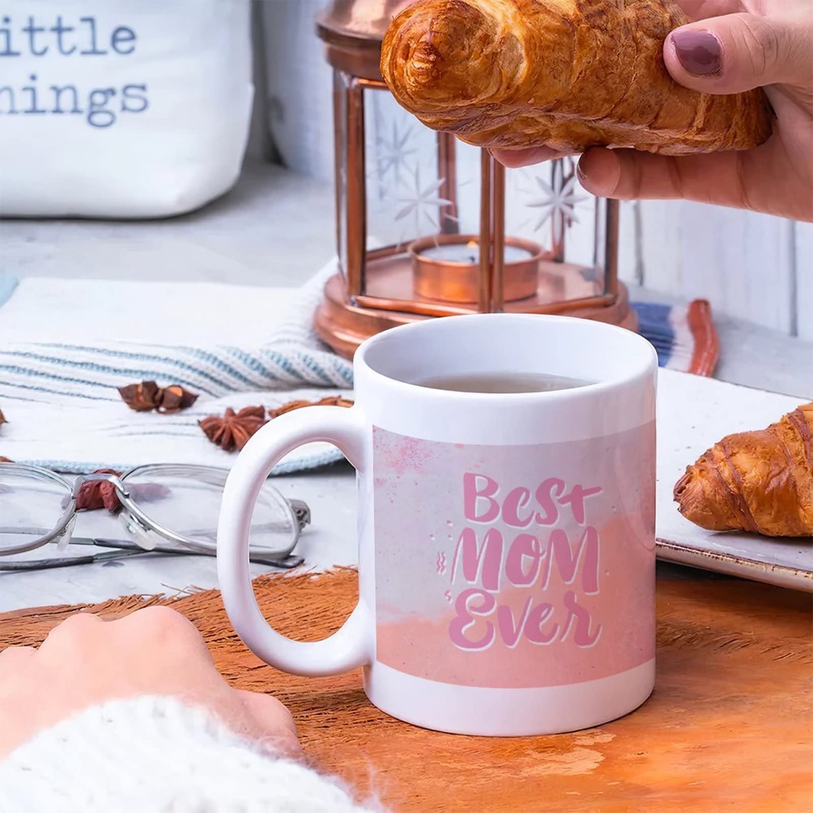 11oz Ceramic Coffee Mug - Happy Mother's Day Gift for New Moms, Inspirational Tea Cup with Glossy Finish | Perfect for Coffee Lovers, Office Use & Cozy Home Brewing