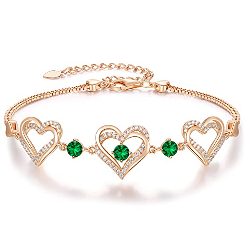 Rose Gold Plated Brass-05-May