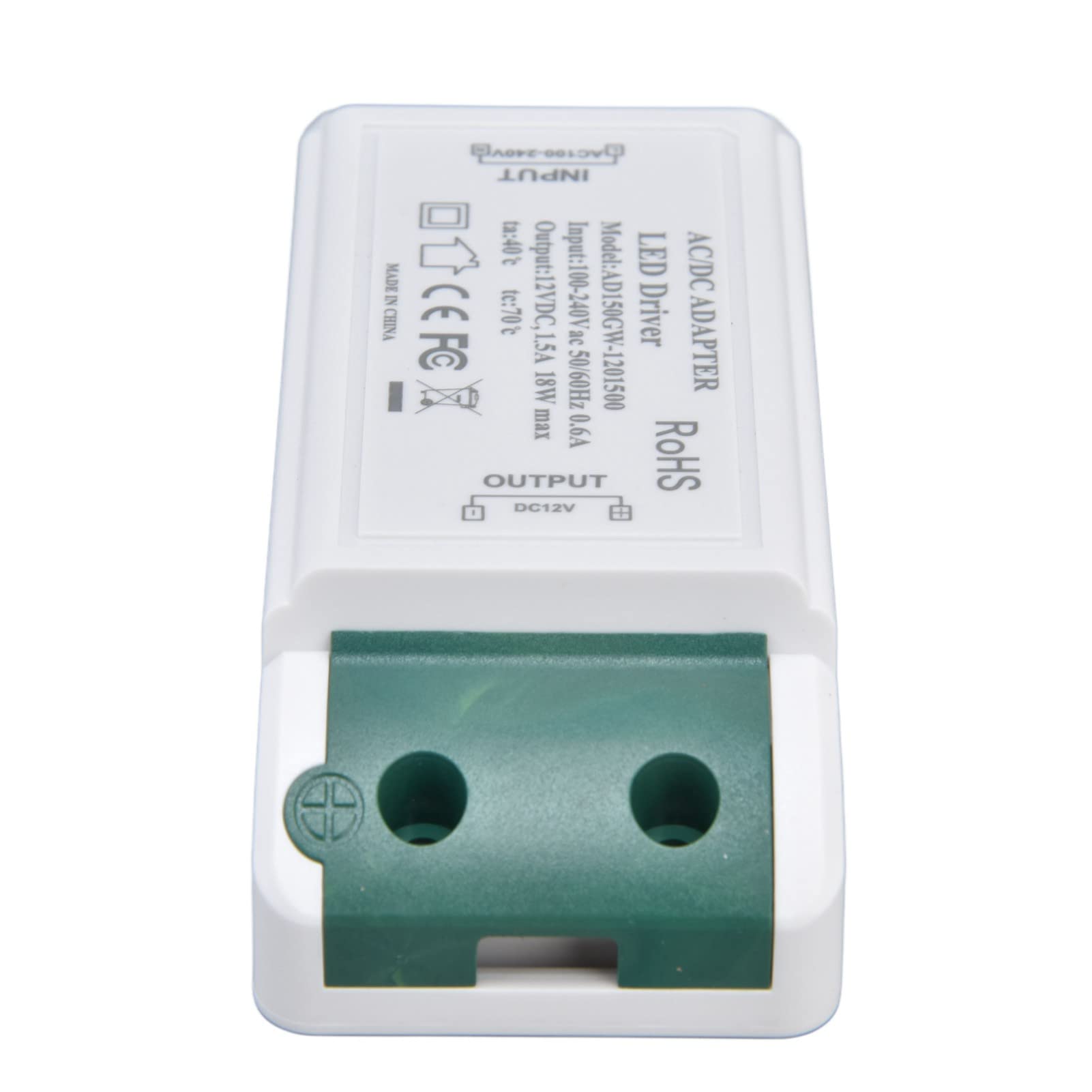 Jiawu Constant Current LED Driver, Multifunction AC100-240V LED Power Supply with ABS Shell - Easy Installation for LED Strip Lights, Flexible Rope Lights - Perfect for Home, Office, and Commercial Lighting Projects