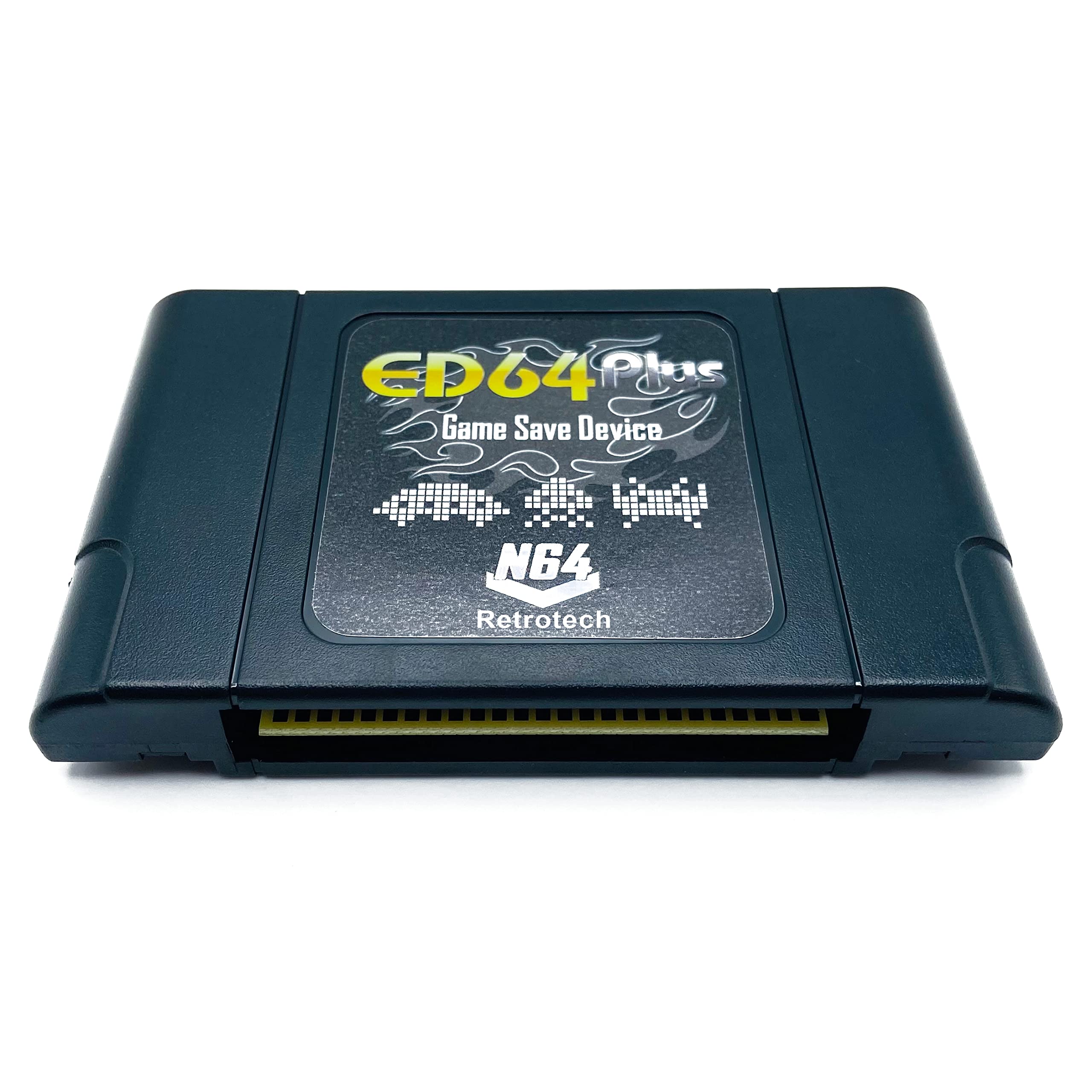 Retrotech ED64 Plus 340-in-1 Multi Game Cartridge for Nintendo 64 (N64) Console - Play Classic Retro Games with Plug & Play Ease - Perfect for Home Entertainment & Gaming Parties