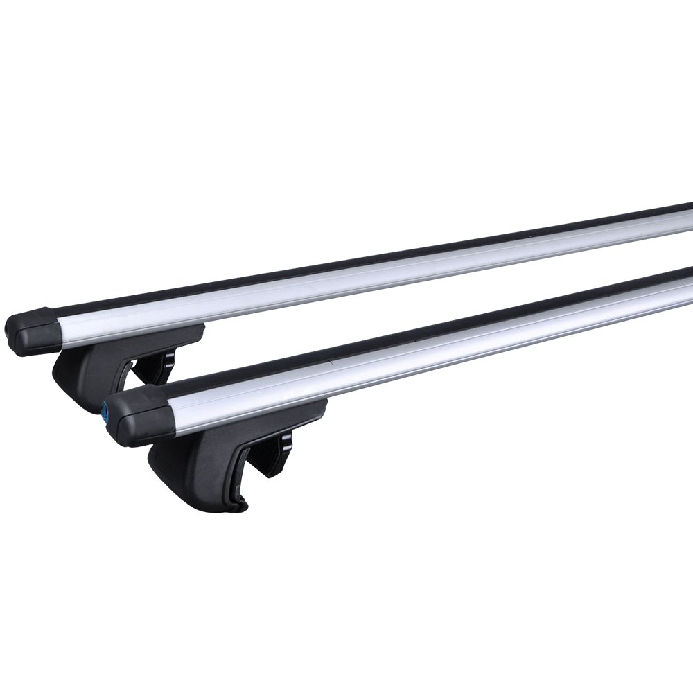 48 Inch Adjustable Aluminum Roof Rack Cross Bars - Heavy Duty Roof Top Rail Carrier for Cars, SUVs & Trucks (120CM) - Perfect for Kayaks, Bikes, Ladders & Cargo Transport