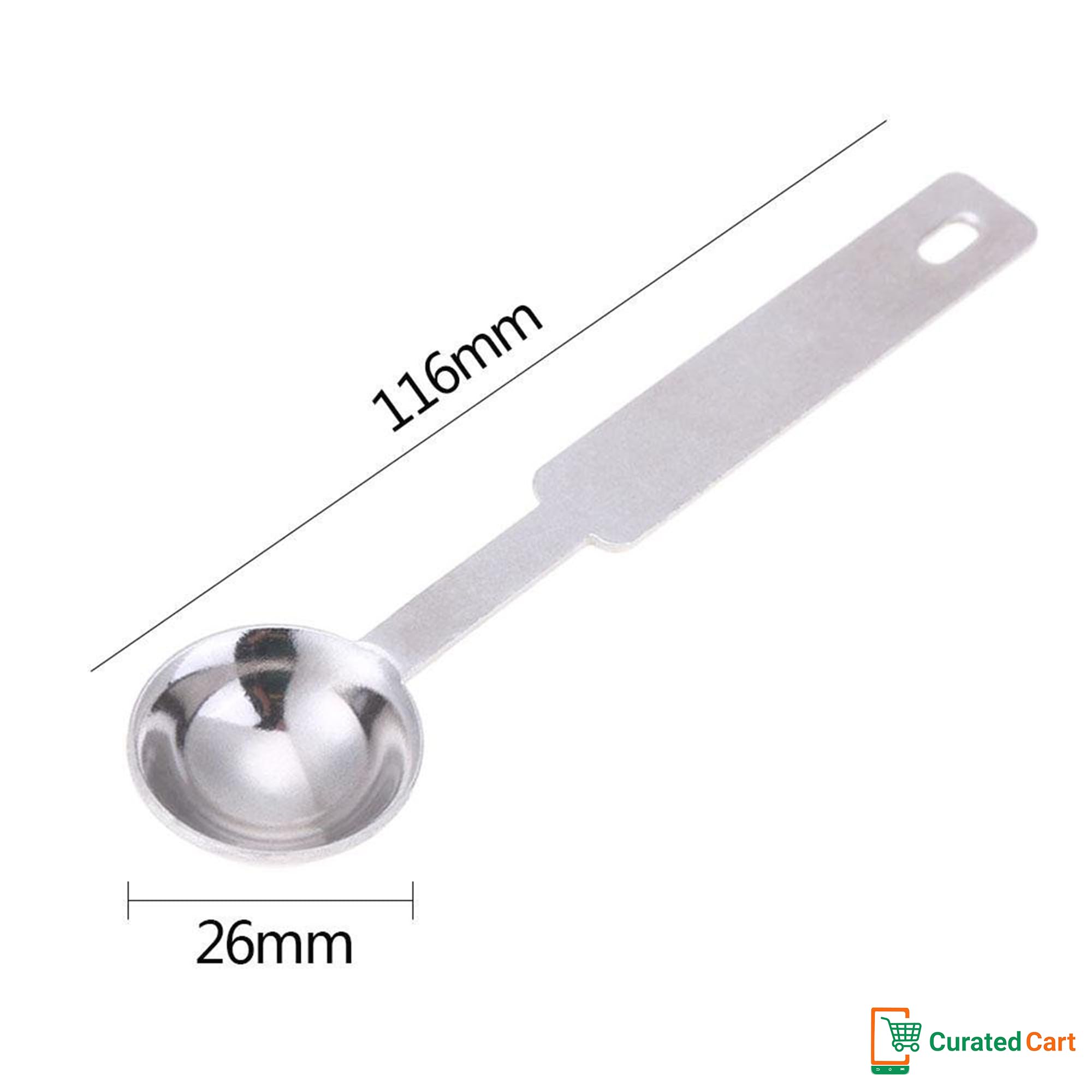 Premium Wax Spoon Set for Sealing & Melting Wax Beads - 2 Pack for Wax Seal Warmers, DIY Candles & Craft Projects - Ideal for Wedding Invitations, Gift Wrapping & Scrapbooking
