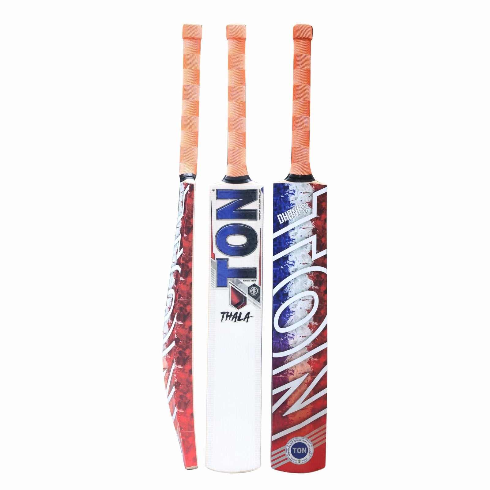 SS Dhoni Thala Cricket Bat for Adults - Professional Grade Cricket Equipment for Training & Matches - Perfect for Cricket Enthusiasts & Players