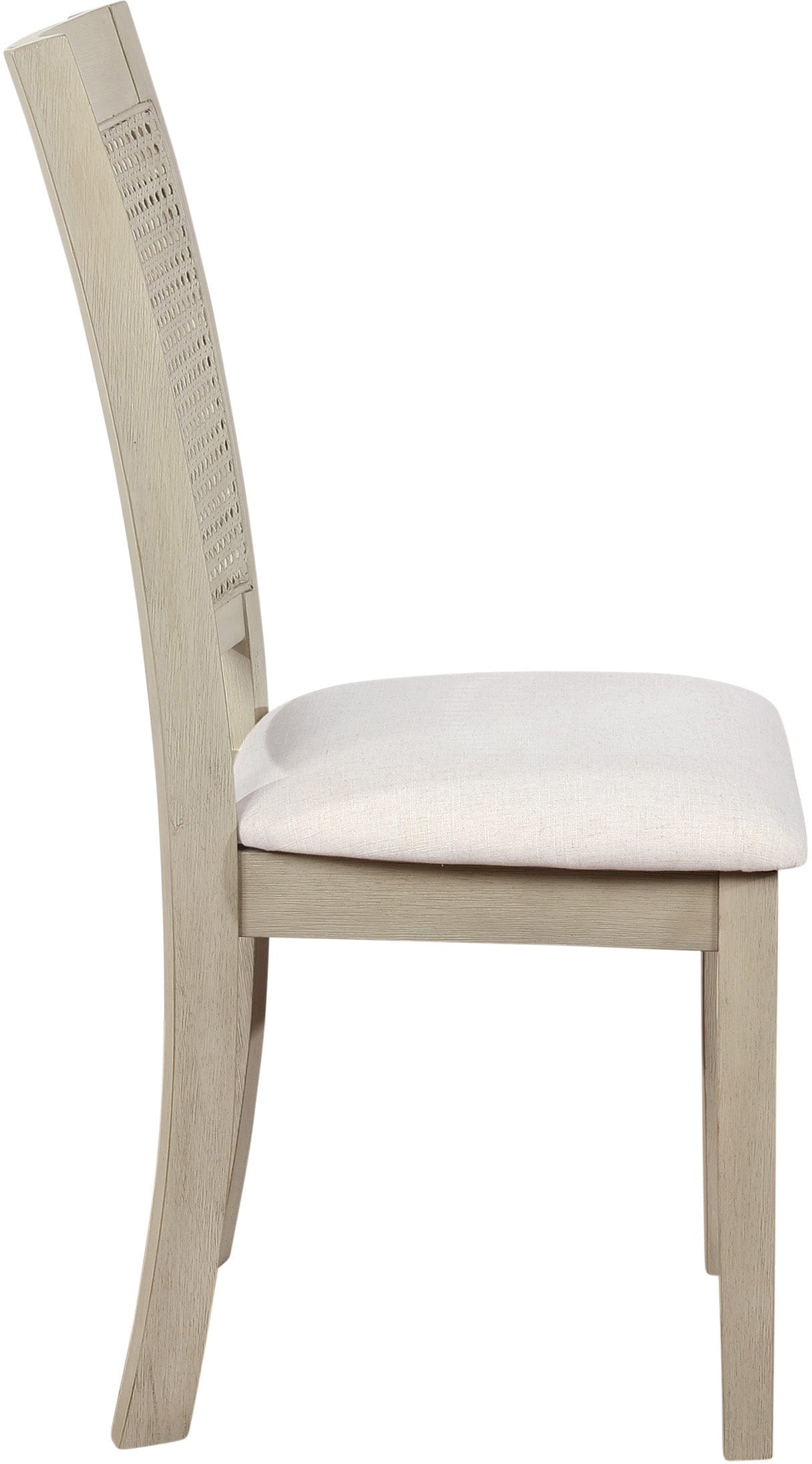 Office Star Walden Cane Back Dining Chair Set of 2 - Woven Rattan Seat, Sturdy Wood Frame - Perfect for Kitchen, Dining Room, or Breakfast Nook