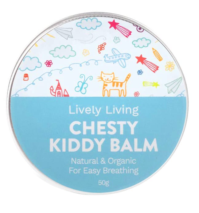 Chesty Kiddy Balm - Natural Chest Rub for Kids | Soothes Cough & Cold Symptoms | Perfect for Bedtime & Winter Relief