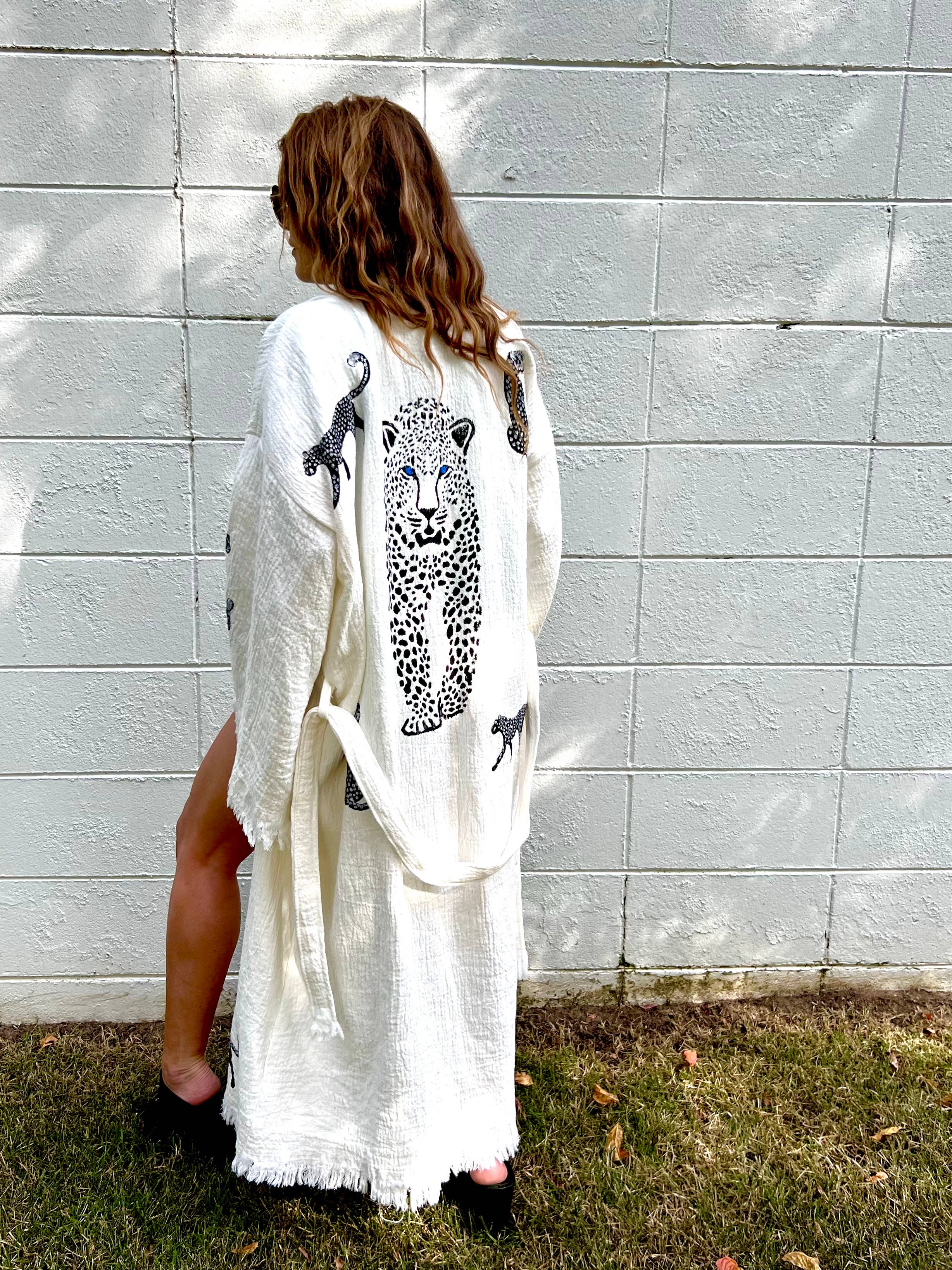 Stylish Organic Kaftan Dress for Women - Comfortable & Breathable Summer Wear - Perfect for Beach, Vacation, and Casual Outings
