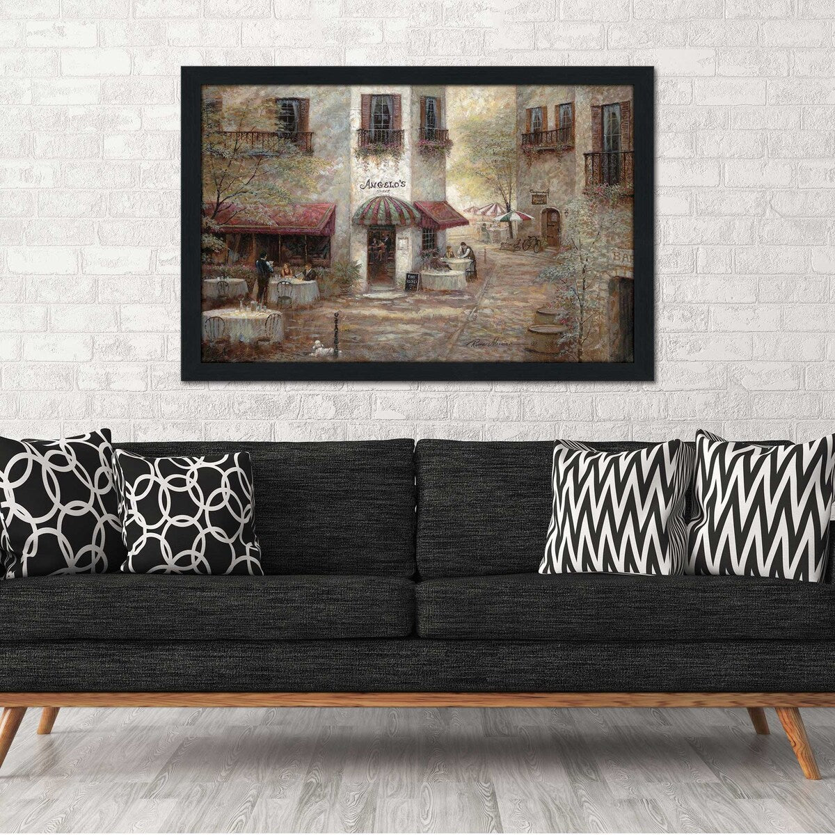 Angelos by Ruane Manning - Premium Acrylic Wall Art Print - Modern Home Decor for Living Room, Bedroom & Office