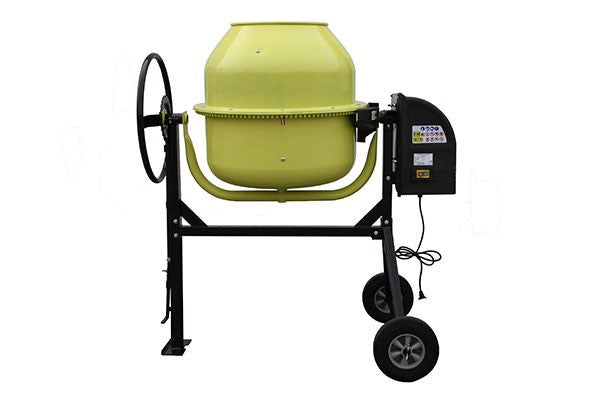 Forestwest 180L (6.4 cu ft) 800W Electric Cement Mixer - Heavy Duty Portable Concrete Mixer for Construction, DIY Projects, and Home Renovations - Ideal for Mixing Mortar, Stucco, and Concrete