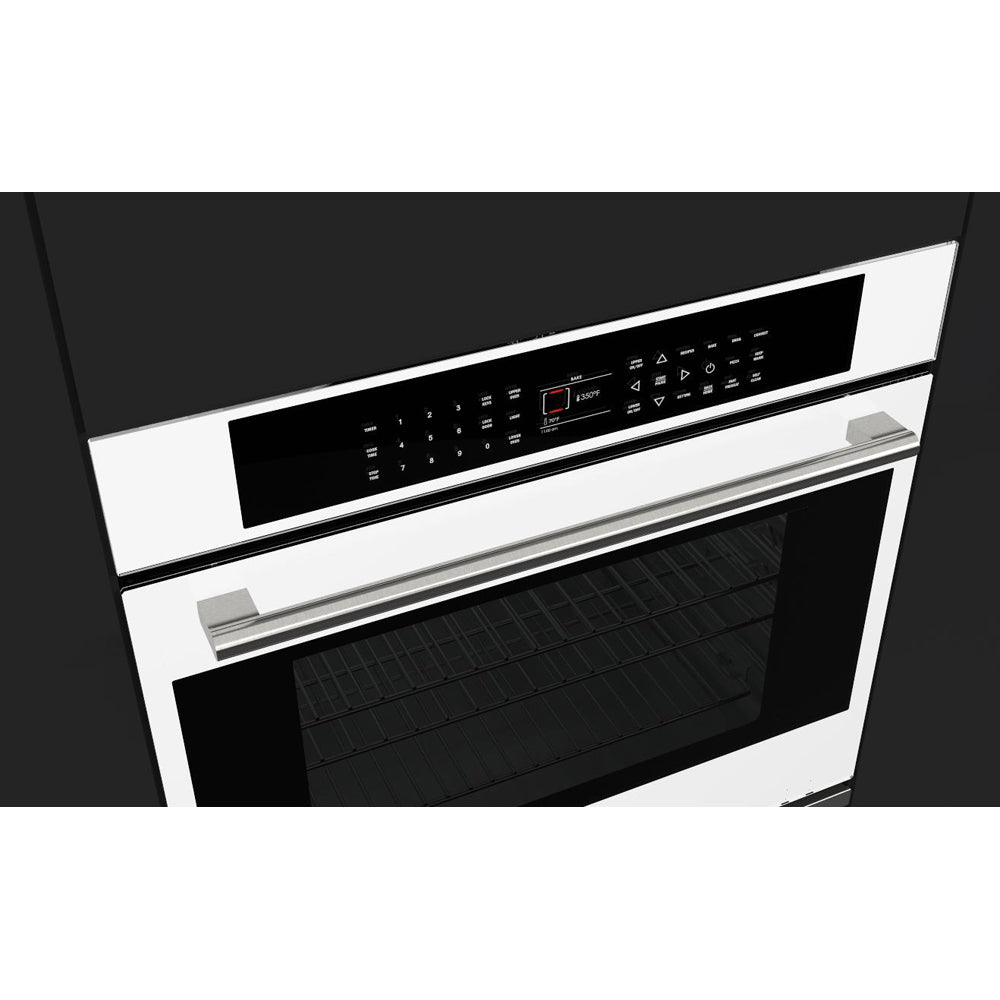 Fulgor Milano 30-Inch Built-In Electric Convection Double Wall Oven with Multiple Color Options (F7DP30) - Perfect for Modern Kitchens, Baking, Roasting & Entertaining