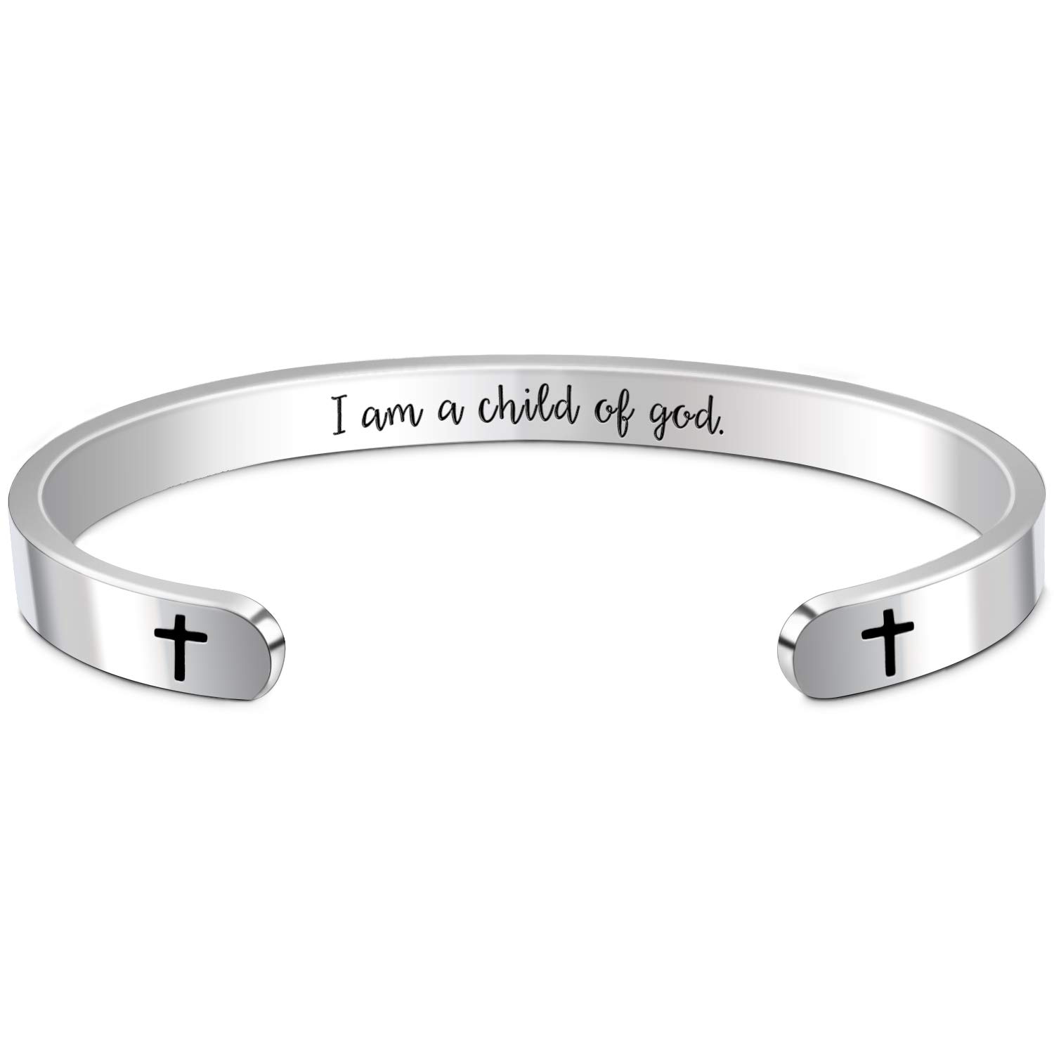 Inspirational Christian Bracelets for Women - Faith Jewelry Gifts for Baptism & Teens