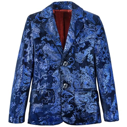 Royal Blue Floral