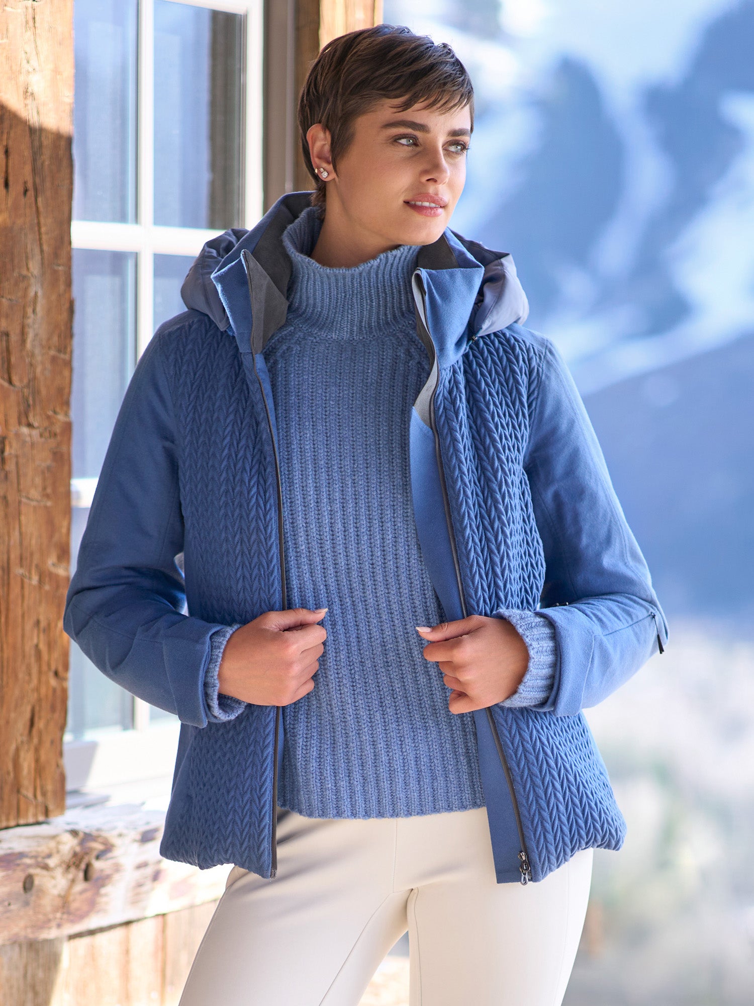 Premium Armor Cashmere Ski Jacket for Men & Women - Warm Winter Waterproof Windproof Snow Jacket - Perfect for Skiing, Snowboarding & Outdoor Winter Activities