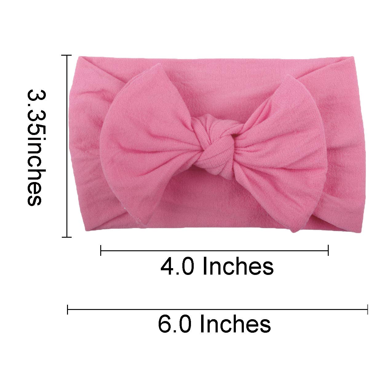 18-Piece Soft Nylon Baby Headbands & Hair Bows Set - Gentle Elastic Hair Accessories for Newborns, Infants & Toddlers - Perfect for Photography, Birthday Parties & Daily Outfits