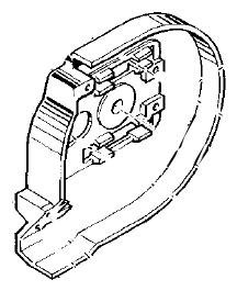 Milwaukee 28-41-0510 Front Pulley Guard Machine Replacement Part - Compatible with Power Tools & Workshop Equipment | Durable Safety Cover for Milling, Drilling & Metalworking Projects